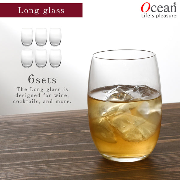 オーシャン マディソン ロンググラス 390ml 6個組.|m2