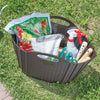 折りたためる ガーデンバスケット 20L.|s7