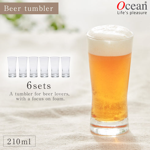 オーシャン メトロポリタンタンブラー 210ml 6個セット.|m2