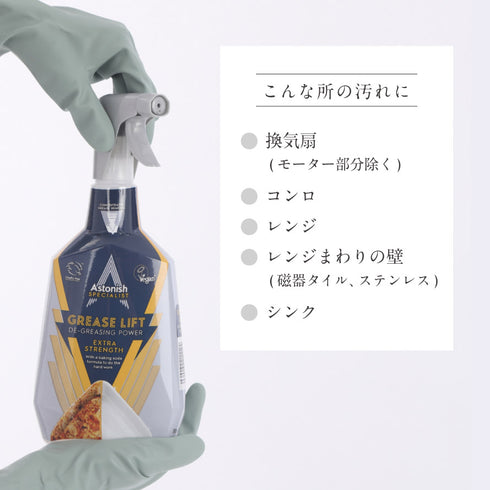 アストニッシュ キッチン油汚れクリーナー.|s7
