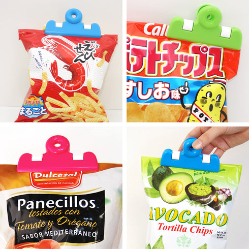 レインボークリップワイド 5個組.|s5