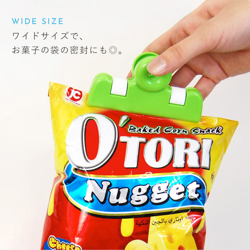 レインボークリップワイド 5個組.|s4