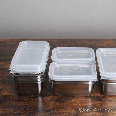 お料理はかどる角バット・角ザルセット 1/3サイズ.|s13