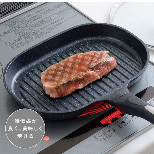 NEW ベルフィーナ グリルパン ガラス蓋付き.|s6