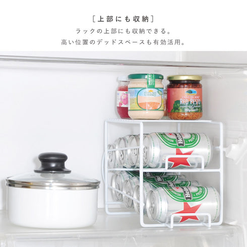 上にも置ける缶ストッカー.|s4