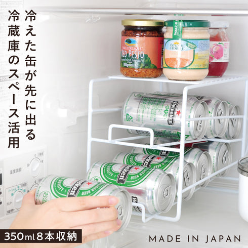 上にも置ける缶ストッカー.|m2