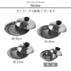 のせるだけで簡単蒸し器 18-20cm.|s8