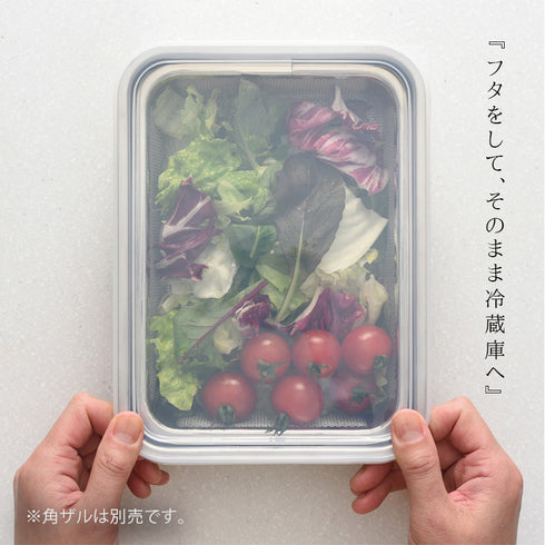 お料理はかどる蓋付き角バット1/2サイズ.|s8