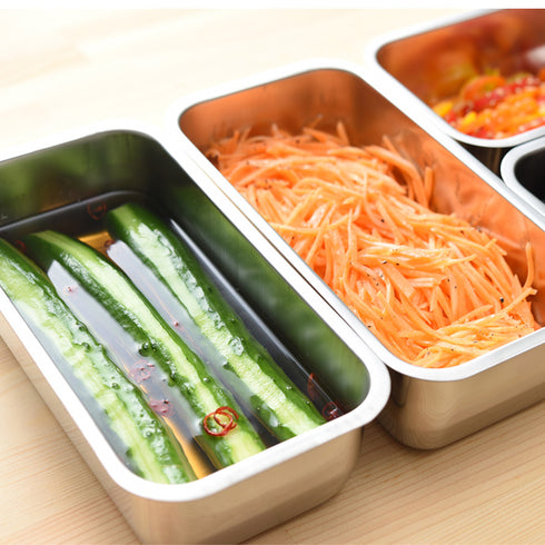 お料理はかどる蓋付き角バット1/3サイズ.|s5