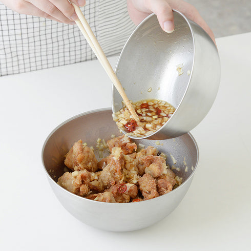 逸品物創 ステンレスボウル 18cm.|s5