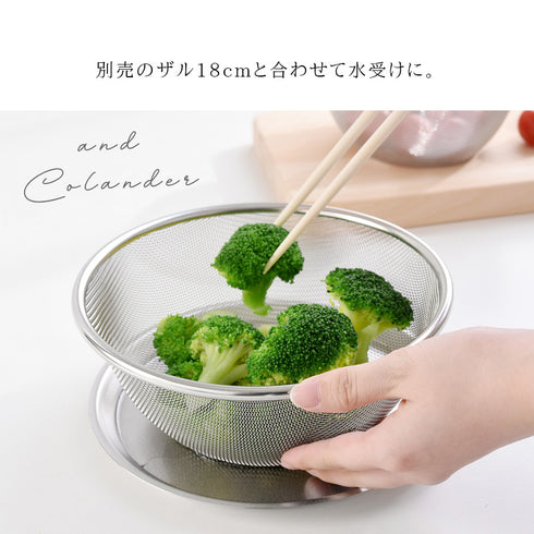 逸品物創 ステンレスプレート 18cm.|s8