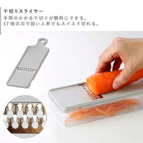 スリムスタンドスライサー7点セット ピーラー付き.|s3