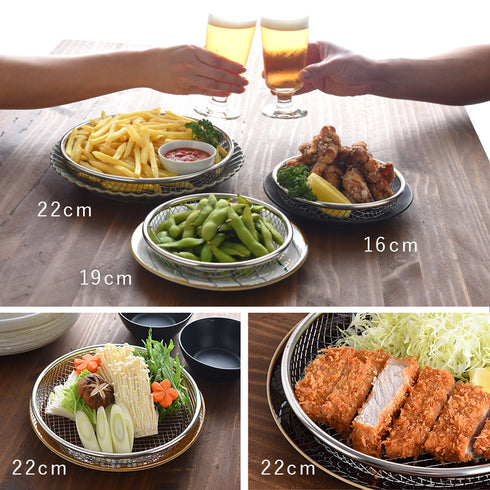 逸品物創 お皿のざる16cm.|s7