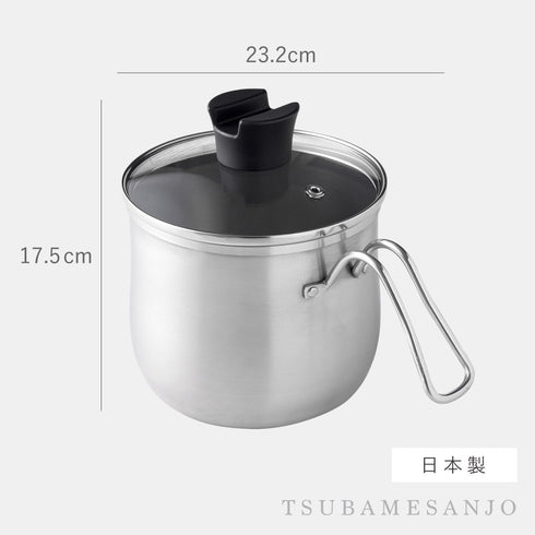 逸品物創 ステンレス マルチポット 14cm.|s14