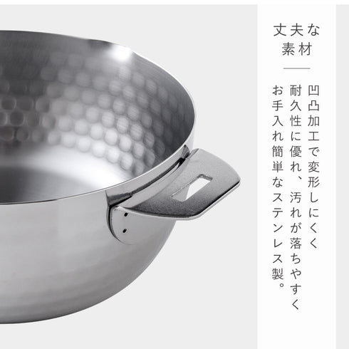 ボウルにもなる取っ手が外せる雪平鍋セット.|s7