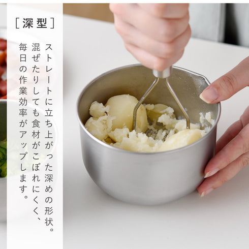 逸品物創 深めの仕込みボウル11cm.|s4