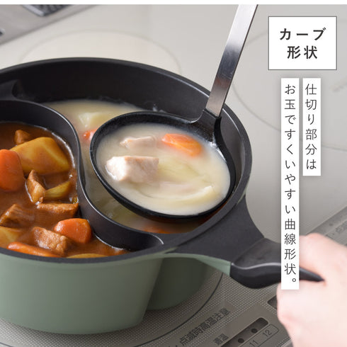 ダブルクック片手鍋20cm ガラス蓋付き.|s9