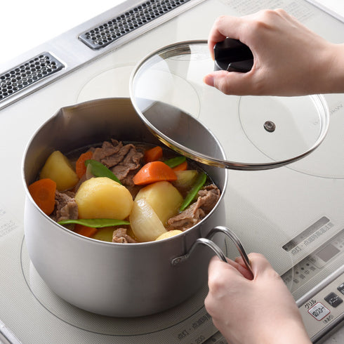 逸品物創 ステンレス マルチポット 18cm.|s4