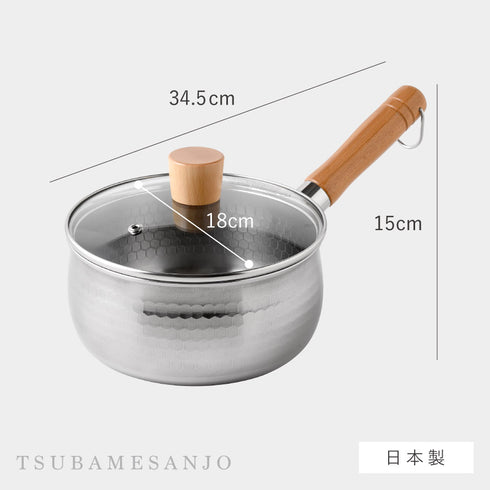 BULGE雪平鍋18cm.|s8