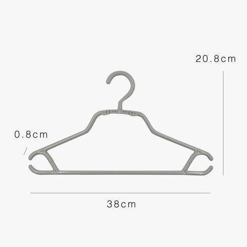 モノクローゼット シャツハンガー スピーディ5本組.|s12