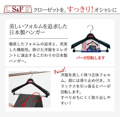 S&F ジャケット回転式36 20本組.|s2