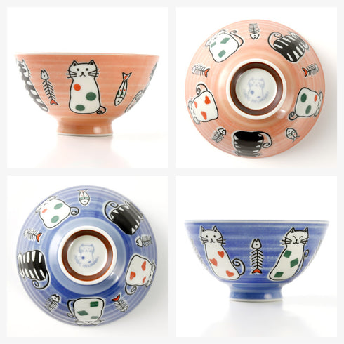 おとぼけ猫 茶碗.|s3