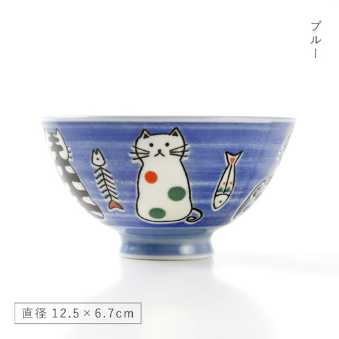 おとぼけ猫 茶碗.|s8