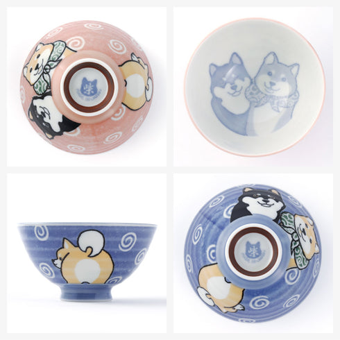 柴犬 茶碗 美濃焼.|s4