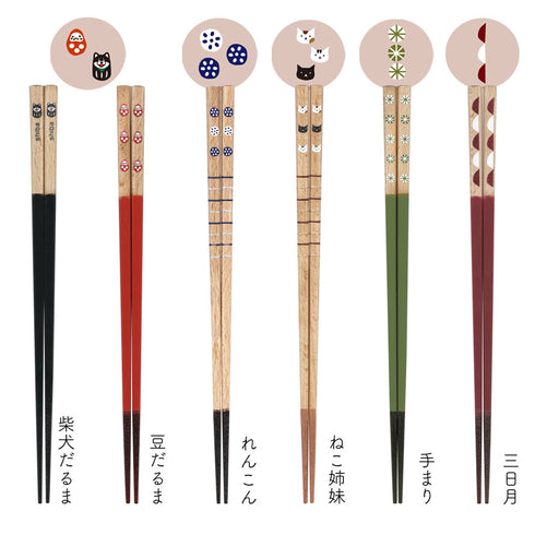 かわいいにほん 箸先漆仕上げ.|s6