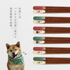 柴犬唐草天削箸.|s2