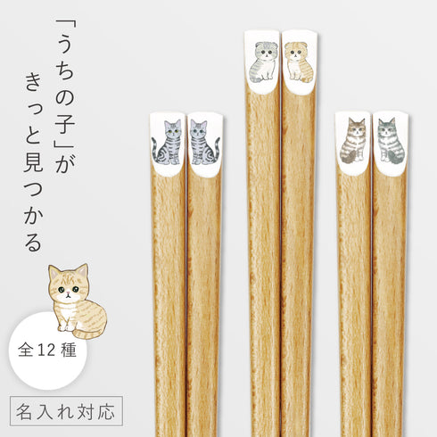 にゃんきゃわ箸.|m2