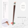 吉兆 箸置付 黒猫と椿.|s9