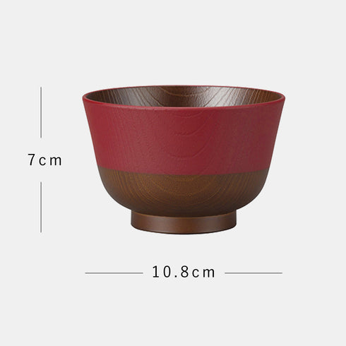 日本伝統色 羽反 塗分汁椀.|s6