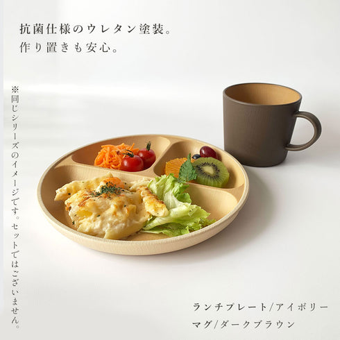 アースカラー 抗菌ランチプレートS.|s5