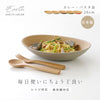 アースカラー 抗菌カレーパスタ皿.|s1