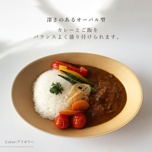 アースカラー 抗菌カレーパスタ皿.|s5