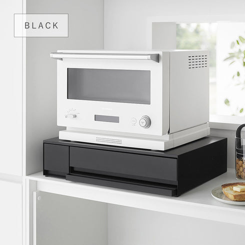 IHクッキングヒーターラック タワー tower 引き出し&スライドテーブル.|s9