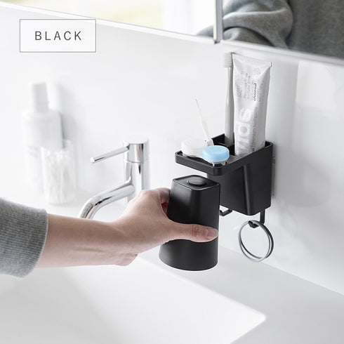 フィルムフック1人用歯ブラシホルダー&マグネットタンブラー タワー.|s11