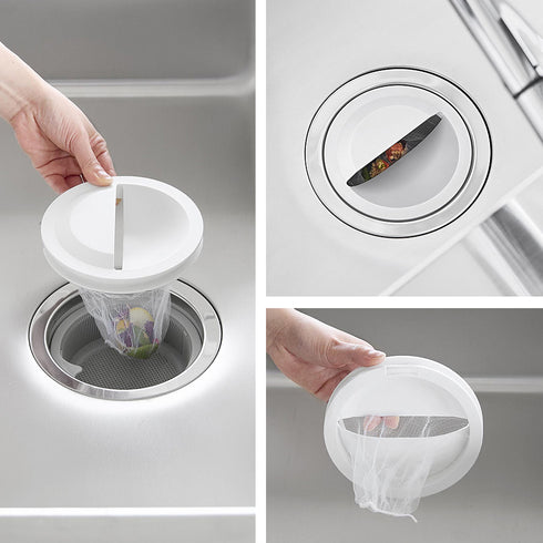 水切りネットホルダー付き排水口カバー タワー.|s7