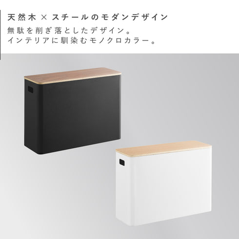 蓋付きトイレ用品収納 リン.|s2