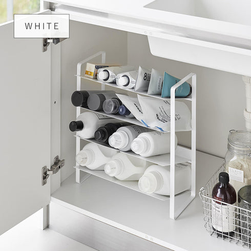 シンク下ワイドボトルストッカー タワー 4段.|s6