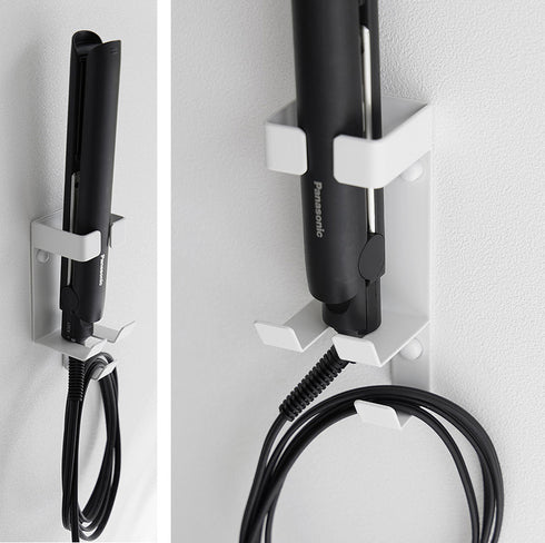 ウォールヘアーアイロンホルダー タワー 石こうボード 壁対応.|s9