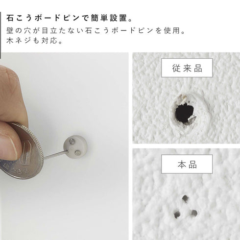 ウォールヘアーアイロンホルダー タワー ダブル 石こうボード壁対応.|s4