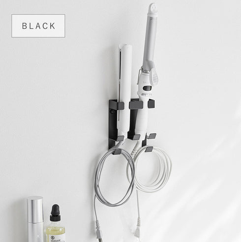 ウォールヘアーアイロンホルダー タワー ダブル 石こうボード壁対応.|s10