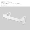 滑り落ち防止キッチンタオルハンガーバー プレート ホワイト.|s2