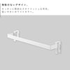滑り落ち防止キッチンタオルハンガーバー プレート ワイド ホワイト.|s2