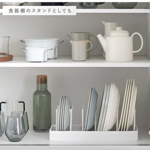 シンク下幅調整鍋蓋&フライパン収納スタンド W40 タワー.|s7