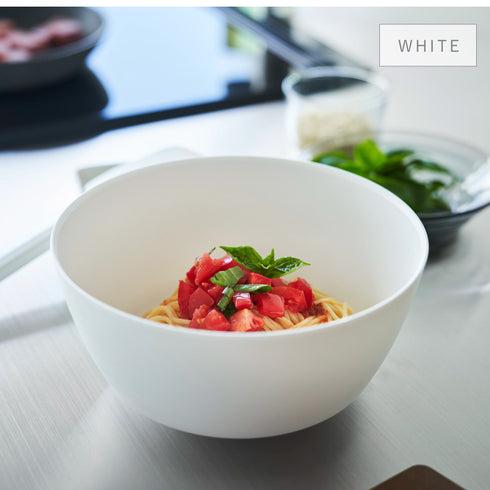 傾けて混ぜやすい調理ボウル 電子レンジ対応 M タワー.|s8