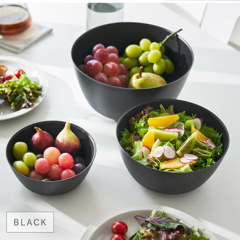 傾けて混ぜやすい調理ボウル 3点セット 電子レンジ対応 タワー.|s10