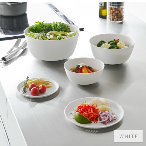 傾けて混ぜやすい調理ボウル 5点セット 電子レンジ対応 タワー.|s9